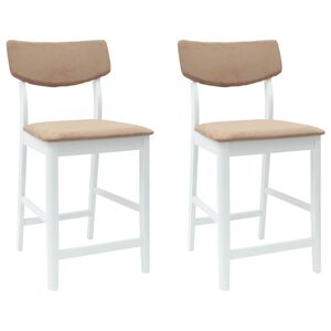 vidaXL &Kappa;&alpha;&rho;έ&kappa;&lambda;&epsilon;&sigmaf; &phi;&alpha;&gamma;&eta;&tau;&omicron;ύ 2 pcs &Lambda;&epsilon;&upsilon;&kappa;ό 48 x 49 x 95 &epsilon;&kappa;.