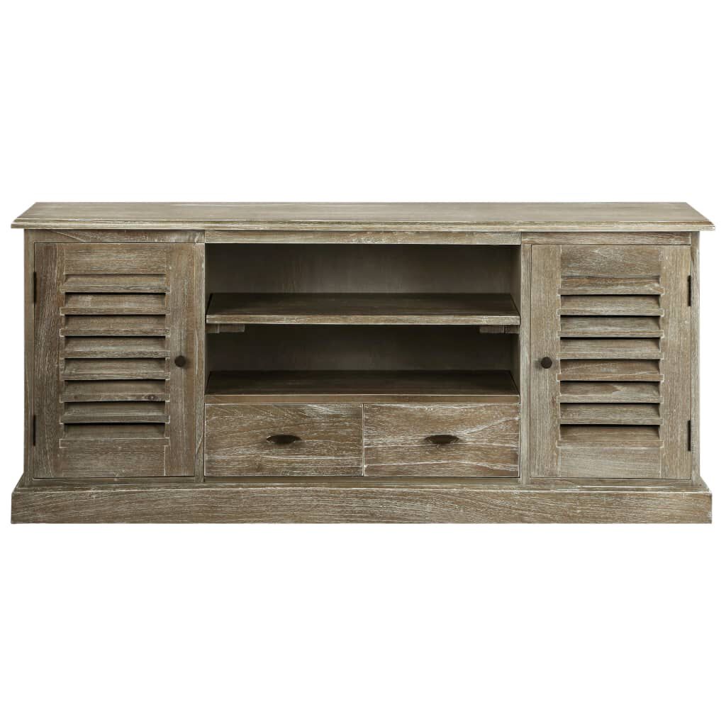 vidaXL Έπιπλο Τηλεόρασης 145 x 35 x 60 εκ. από Μασίφ Ξύλο Mindi
