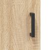 vidaXL Γραφείο Sonoma Δρυς 140 x 50 x 75 εκ. από Επεξεργασμένο Ξύλο