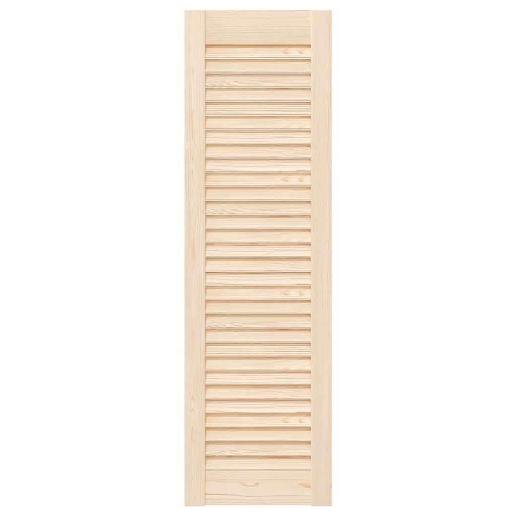 vidaXL Πορτάκια με Περσίδες 2 Τεμ. 99x29,5 εκ. από Μασίφ Ξύλο Πεύκου