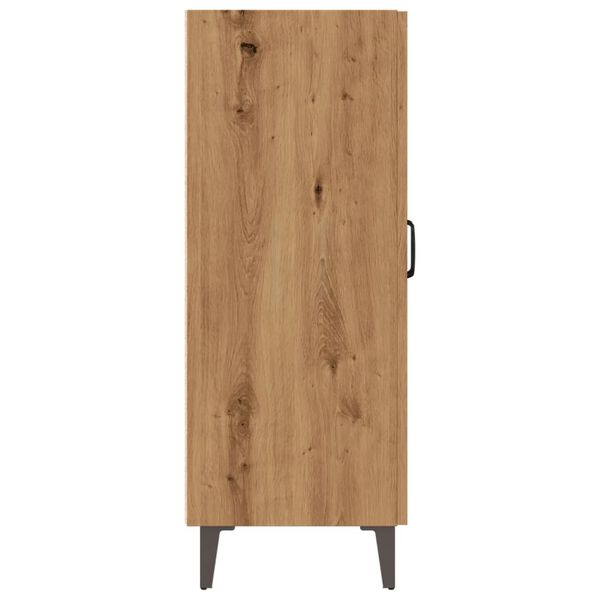 vidaXL Μπουφές Αρτισιανή Δρυς 70x34x90 εκ. από Επεξεργασμένο Ξύλο