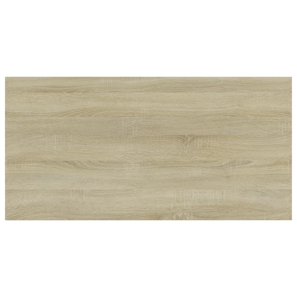 vidaXL Ράφια Βιβλιοθήκης 4 τεμ. Sonoma Δρυς 100x50x1,5 εκ. Μοριοσανίδα