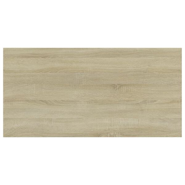 vidaXL Ράφια Βιβλιοθήκης 4 τεμ. Sonoma Δρυς 100x50x1,5 εκ. Μοριοσανίδα