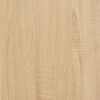 vidaXL Κομοδίνο Sonoma Δρυς 40 x 40 x 66 εκ. από Επεξεργασμένο Ξύλο