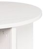 vidaXL Τραπεζάκι σαλονιού 2 pcs Λευκό 41.5 x 41.5 x 41 εκ