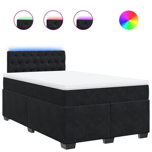 vidaXL &Kappa;&rho;&epsilon;&beta;ά&tau;&iota; Boxspring &mu;&epsilon; &Sigma;&tau;&rho;ώ&mu;&alpha; &Mu;&alpha;ύ&rho;&omicron; 120x190 &epsilon;&kappa;. &Beta;&epsilon;&lambda;&omicron;ύ&delta;&iota;&nu;&omicron;