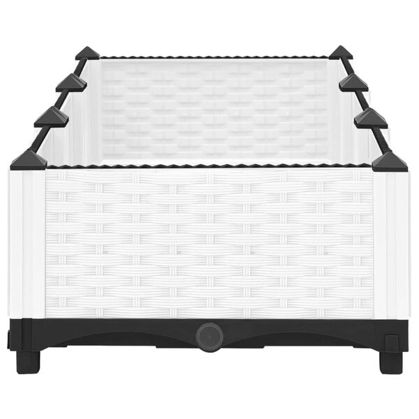 vidaXL Ζαρντινιέρα 120 x 40 x 23 εκ. από Πολυπροπυλένιο