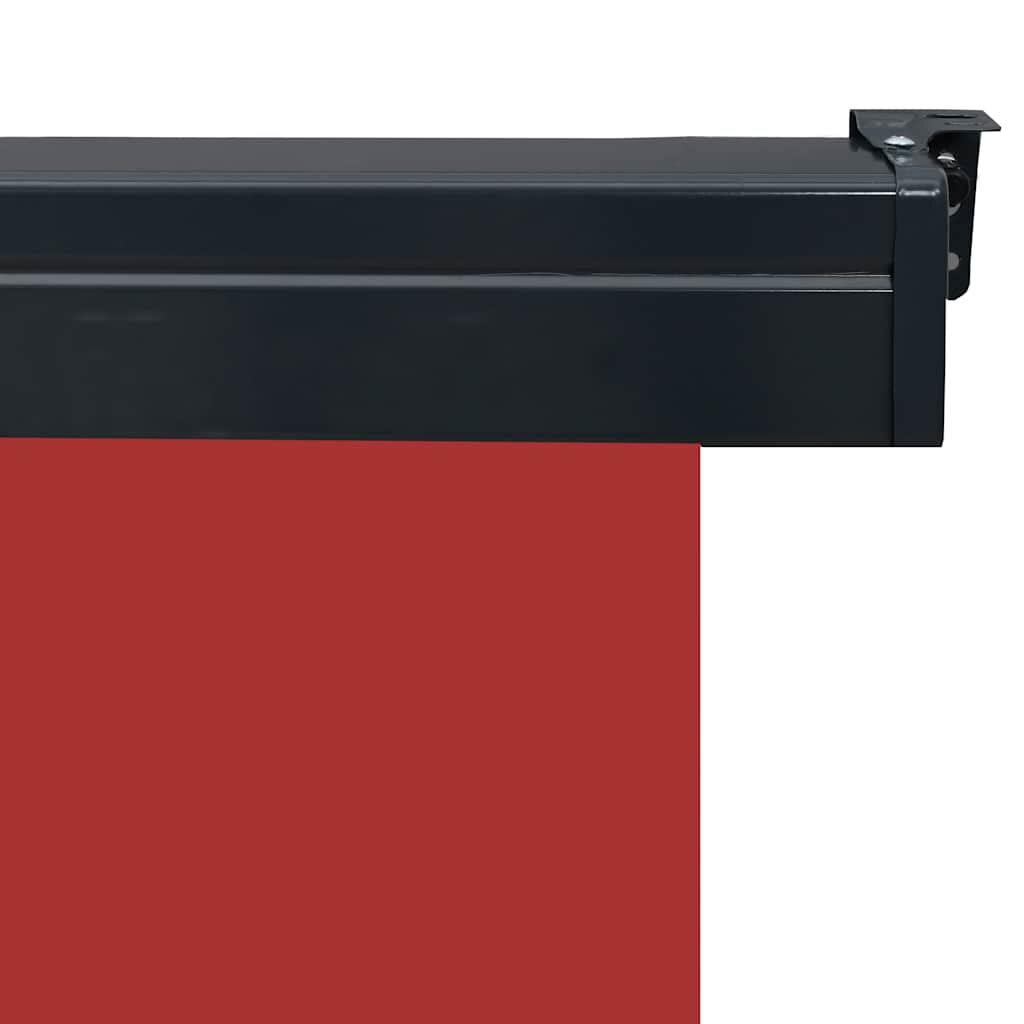 vidaXL Σκίαστρο Βεράντας Πλαϊνό Κόκκινο 145 x 250 εκ.