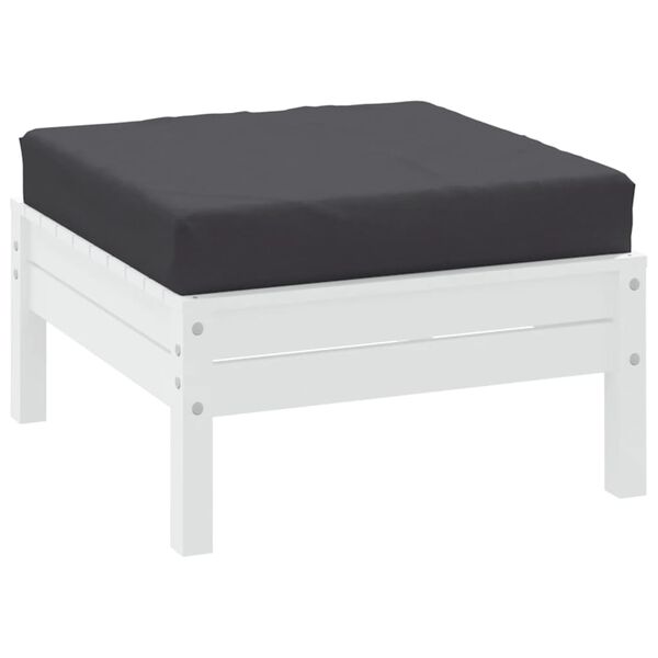 vidaXL Μαξιλάρι Παλέτας Ανθρακί 60 x 60 x 6 εκ. Ύφασμα Oxford