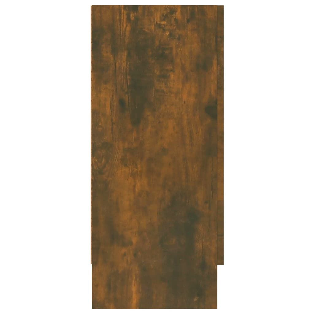 vidaXL Βιτρίνα Καπνιστή Δρυς 120x30,5x70 εκ. από Επεξεργασμένο Ξύλο