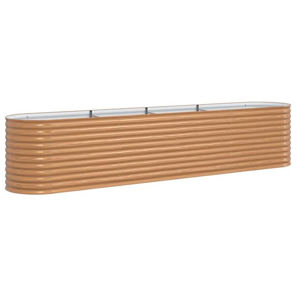 vidaXL &Alpha;&nu;&epsilon;&beta;&alpha;&sigma;&mu;έ&nu;&omicron; &Kappa;&rho;&epsilon;&beta;ά&tau;&iota; &Kappa;&alpha;&phi;έ 400 x 80 x 81 cm &Alpha;&tau;&sigma;ά&lambda;&iota;