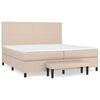 vidaXL &Kappa;&rho;&epsilon;&beta;ά&tau;&iota; Boxspring &mu;&epsilon; &Sigma;&tau;&rho;ώ&mu;&alpha; &Kappa;&alpha;&pi;&omicron;&upsilon;&tau;&sigma;ί&nu;&omicron; 200x200&epsilon;&kappa;.&alpha;&pi;ό &Sigma;&upsilon;&nu;&theta;.&Delta;έ&rho;&mu;&alpha;