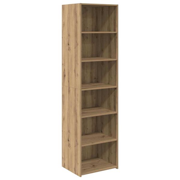 vidaXL &Nu;&tau;&omicron;&upsilon;&lambda;&alpha;&pi;&iota;&omicron;ύ Artisan Oak 50 x 41 x 185 &epsilon;&kappa;. &Epsilon;&pi;&epsilon;&xi;&epsilon;&rho;&gamma;&alpha;&sigma;&mu;έ&nu;&omicron; &xi;ύ&lambda;&omicron;