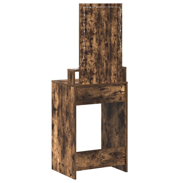 vidaXL Τραπέζι περιποίησης Καφέ 50 x 41 x 140 εκ. Επεξεργασμένο ξύλο