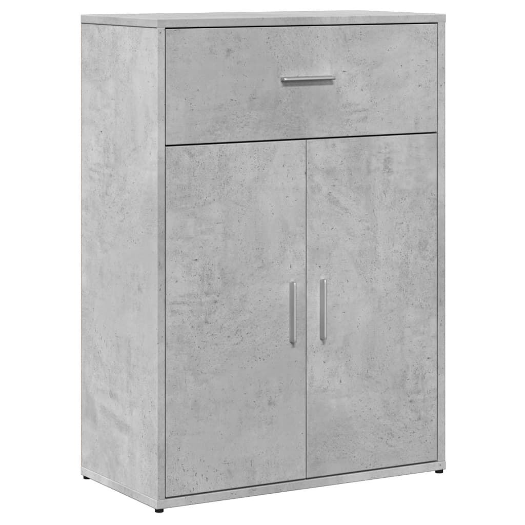 vidaXL Ντουλάπι Γκρι Σκυροδέματος 60x30x84 εκ. Επεξεργασμένο Ξύλο