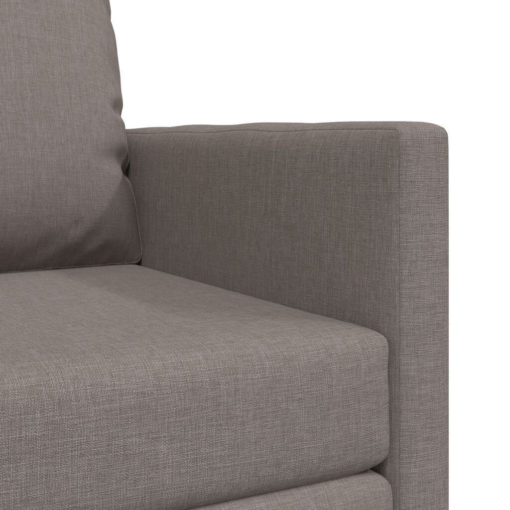 vidaXL Καθιστικό Κρεβάτι 2-σε-1 Ταπέ 74x77x81 εκ Ύφασμα