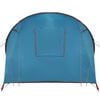 vidaXL Σκηνή τούνελ με στέγη Μπλε και Γκρι 740 x 370 x 220 εκ.