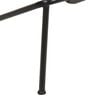 vidaXL Σκαμπό Μπαρ 4 τεμ. Μαύρα από Γνήσιο Δέρμα