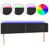 vidaXL &Kappa;&epsilon;&phi;&alpha;&lambda;ά&rho;&iota; &Kappa;&rho;&epsilon;&beta;&alpha;&tau;&iota;&omicron;ύ LED &Mu;&alpha;ύ&rho;&omicron; 183x16x78/88 &epsilon;&kappa;. &Sigma;&upsilon;&nu;&theta;&epsilon;&tau;. &Delta;έ&rho;&mu;&alpha;