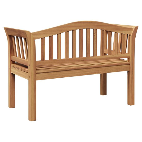 vidaXL Πάγκος Κήπου 120x53.5x85 εκ. από Μασίφ Ξύλο Teak