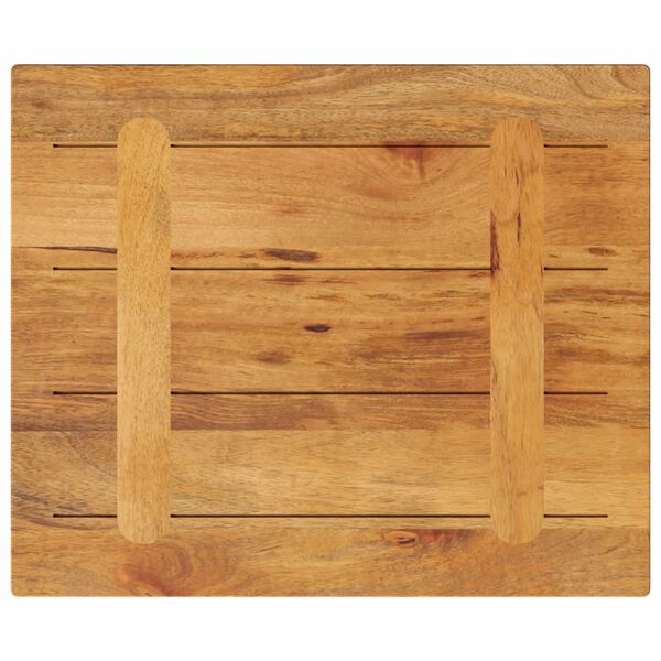 vidaXL Επιφάνεια Τραπεζιού Ορθογώνια 60x50x3,8 εκ. Μασίφ Ξύλο Μάνγκο