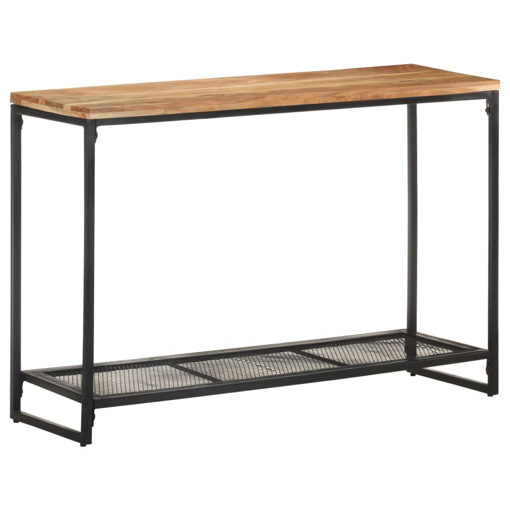 vidaXL Τραπέζι Κονσόλα 110 x 35 x 75 εκ. από Μασίφ Ξύλο Ακακίας