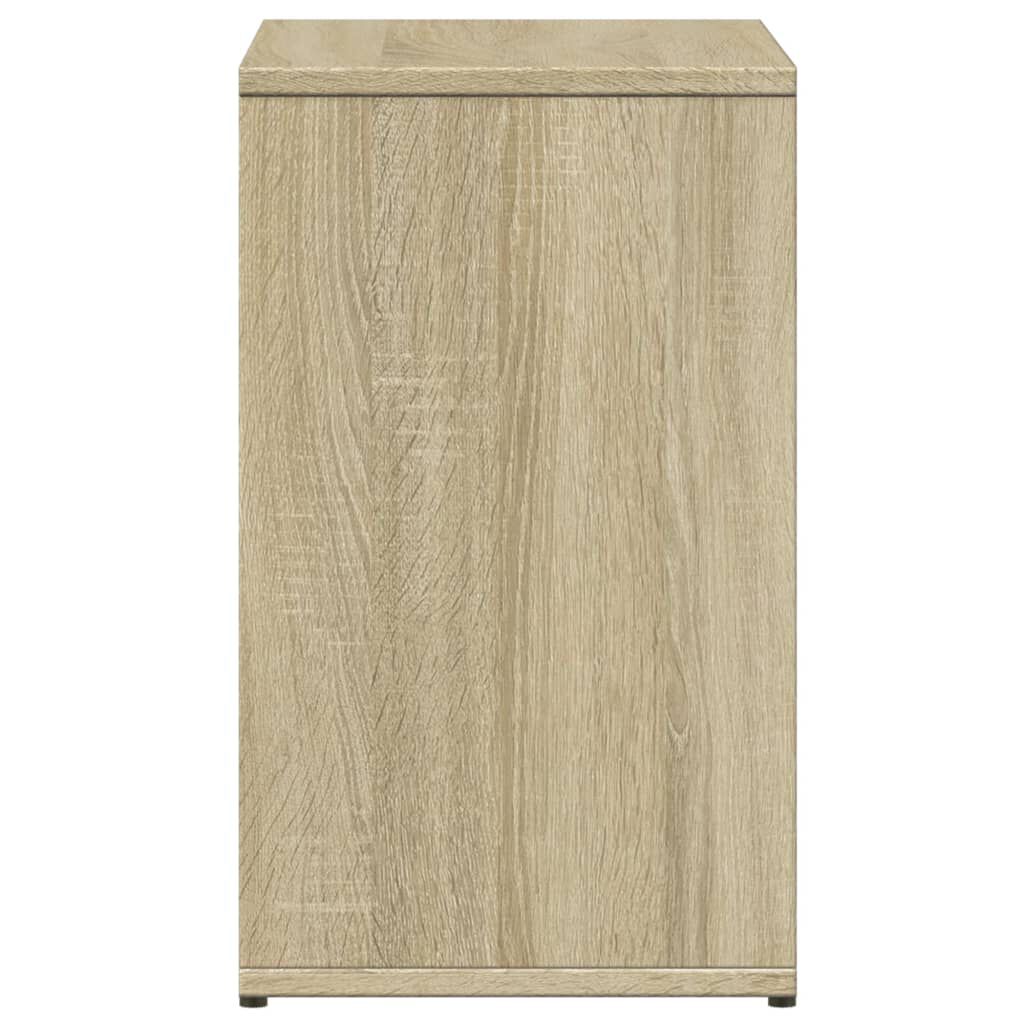 vidaXL Τραπέζι Βοηθητικό Sonoma Δρυς 50 x 30 x 50 εκ. Επεξ. Ξύλο