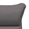 vidaXL Χαλαρωτική Πολυθρόνα Γκρι 69 x 74 x 93 εκ. Τεχνητό δέρμα