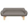 vidaXL Κρεβάτι Σκύλου Taupe 70 x 40 x 24 εκ. Υφασμάτινο