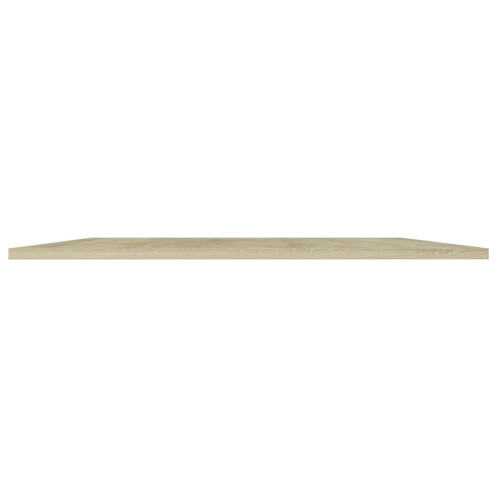 vidaXL Ράφια Βιβλιοθήκης 4 τεμ. Sonoma Δρυς 100x50x1,5 εκ. Μοριοσανίδα