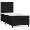 vidaXL &Kappa;&rho;&epsilon;&beta;ά&tau;&iota; Boxspring &mu;&epsilon; &Sigma;&tau;&rho;ώ&mu;&alpha; &Mu;&alpha;ύ&rho;&omicron; 90x200 &epsilon;&kappa;. &Upsilon;&phi;&alpha;&sigma;&mu;ά&tau;&iota;&nu;&omicron;