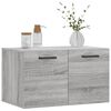 vidaXL Ντουλάπι Τοίχου Γκρι Sonoma 60x36,5x35 εκ. Επεξεργασμένο Ξύλο