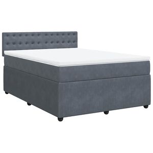 vidaXL &Kappa;&rho;&epsilon;&beta;ά&tau;&iota; Boxspring &mu;&epsilon; &Sigma;&tau;&rho;ώ&mu;&alpha; &Sigma;&kappa;&omicron;ύ&rho;&omicron; &Gamma;&kappa;&rho;&iota; 140x200 &epsilon;&kappa;. &Beta;&epsilon;&lambda;&omicron;ύ&delta;&iota;&nu;&omicron;