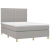 vidaXL &Kappa;&rho;&epsilon;&beta;ά&tau;&iota; Boxspring &mu;&epsilon; &Sigma;&tau;&rho;ώ&mu;&alpha; &Alpha;&nu;&omicron;&iota;&chi;&tau;ό &Gamma;&kappa;&rho;&iota; 140x200 &epsilon;&kappa;. &Upsilon;&phi;&alpha;&sigma;&mu;ά&tau;&iota;&nu;&omicron;