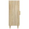 vidaXL Ντουλάπι Sonoma Δρυς 34,5x34x90 εκ. από Επεξεργασμένο Ξύλο
