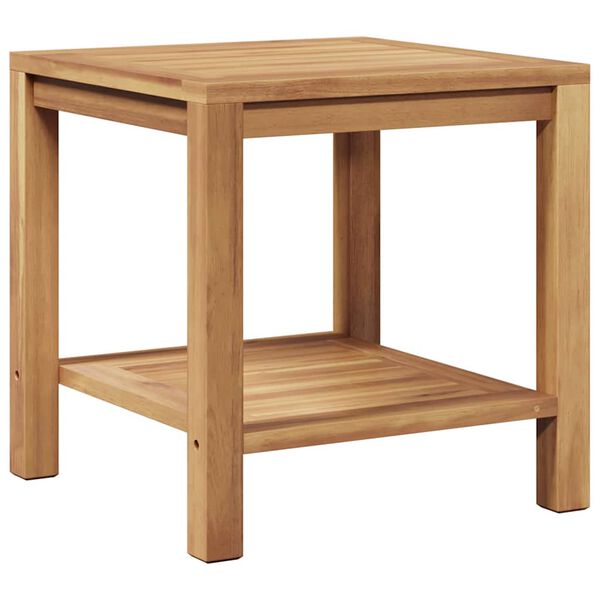 vidaXL Τραπεζάκι σαλονιού Καφέ 45 x 45 x 45 cm Μασίφ ξύλο teak