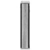 vidaXL Καθρέφτης Μπάνιου Ντουλάπι Γκρι Sonoma 42x12x60 εκ Επεξ. Ξύλο