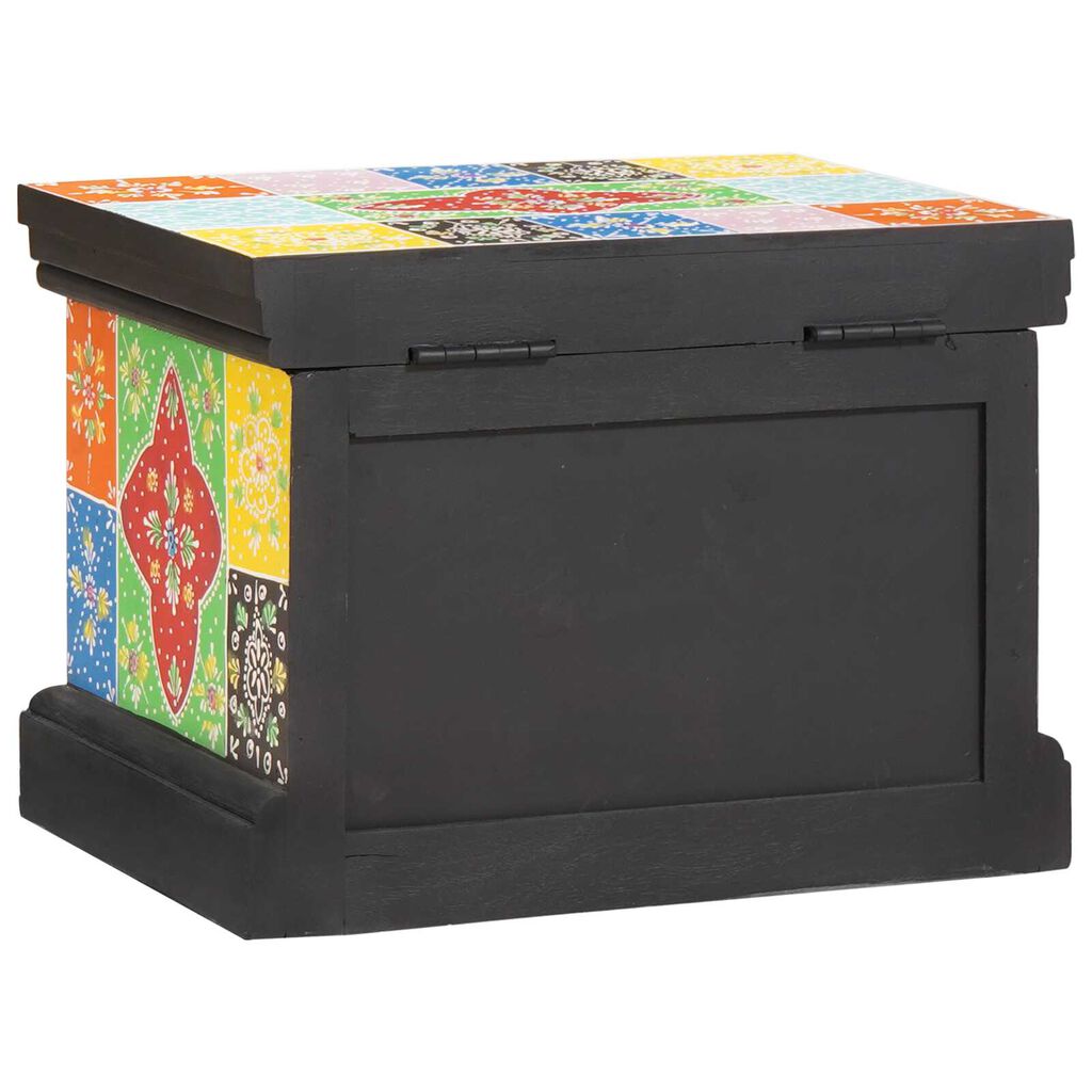 vidaXL κουτί αποθήκευσης vitaXL 40x30x30 cm Στερεό Ξύλο Μαγκά