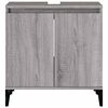 vidaXL Ντουλάπι Νιπτήρα Grey Sonoma 58 x 33 x 60 εκ. Επεξεργ. Ξύλο