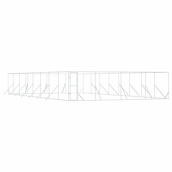 vidaXL &Kappa;&lambda;&omicron;&upsilon;&beta;ί &Sigma;&kappa;ύ&lambda;&omicron;&upsilon; &Epsilon;&xi;&omega;&tau;&epsilon;&rho;. &Chi;ώ&rho;&omicron;&upsilon; &Alpha;&sigma;&eta;&mu;ί 8x16x2 &mu;. &alpha;&pi;ό &Gamma;&alpha;&lambda;&beta;&alpha;&nu;. &Alpha;&tau;&sigma;ά&lambda;&iota;