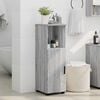 vidaXL Ντουλάπι Μπάνιου Γκρι sonoma 30 x 35 x 95 εκ Επεξεργασμένο ξύλο