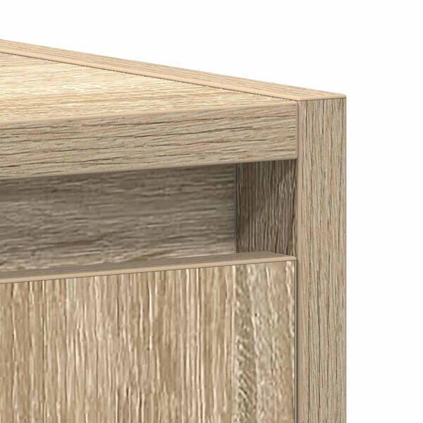 vidaXL Ντουλάπι Νιπτήρα Sonoma Δρυς 60 x 33 x 61 εκ. από Επεξ. Ξύλο