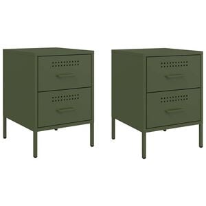 vidaXL &Kappa;&omicron;&mu;&omicron;&delta;ί&nu;&alpha; 2 &tau;&epsilon;&mu;. &Pi;&rho;ά&sigma;&iota;&nu;&omicron; &Lambda;&alpha;&delta;ί 36x39x50,5 &epsilon;&kappa;. &alpha;&pi;ό &Chi;ά&lambda;&upsilon;&beta;&alpha;