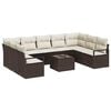 vidaXL &Sigma;&epsilon;&tau; &Kappa;&alpha;&nu;&alpha;&pi;έ &Kappa;ή&pi;&omicron;&upsilon; 10 pcs &Kappa;&alpha;&phi;έ &kappa;&alpha;&iota; &Kappa;&rho;έ&mu;&alpha; &sigma;&upsilon;&nu;&theta;&epsilon;&tau;&iota;&kappa;ό &rho;&alpha;&tau;ά&nu;