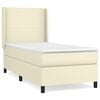 vidaXL &Kappa;&rho;&epsilon;&beta;ά&tau;&iota; Boxspring &mu;&epsilon; &Sigma;&tau;&rho;ώ&mu;&alpha; &Kappa;&rho;&epsilon;&mu; 80 x 200 &epsilon;&kappa;. &Sigma;&upsilon;&nu;&theta;&epsilon;&tau;&iota;&kappa;ό &Delta;έ&rho;&mu;&alpha;