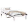 vidaXL &Sigma;&kappa;&epsilon;&lambda;&epsilon;&tau;ό&sigmaf; &Kappa;&rho;&epsilon;&beta;&alpha;&tau;&iota;&omicron;ύ &Lambda;&epsilon;&upsilon;&kappa;ό 75 x 190 cm &Sigma;&tau;&epsilon;&rho;&epsilon;ά &xi;&upsilon;&lambda;&epsilon;ί&alpha; &pi;&epsilon;ύ&kappa;&omicron;&upsilon;