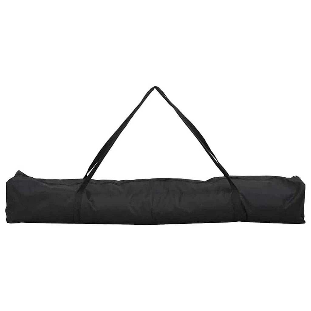 vidaXL Μπέιζμπολ & Σόφτμπολ Μαύρο 702 x 369,5 x 243,5 cm Πολυεστέρας