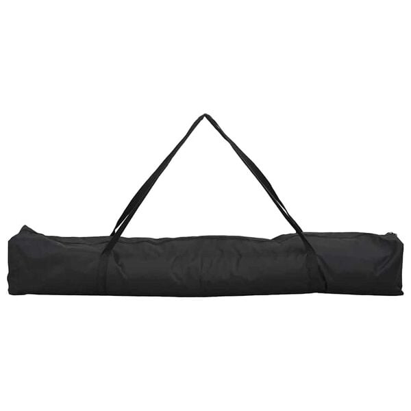 vidaXL Μπέιζμπολ & Σόφτμπολ Μαύρο 702 x 369,5 x 243,5 cm Πολυεστέρας
