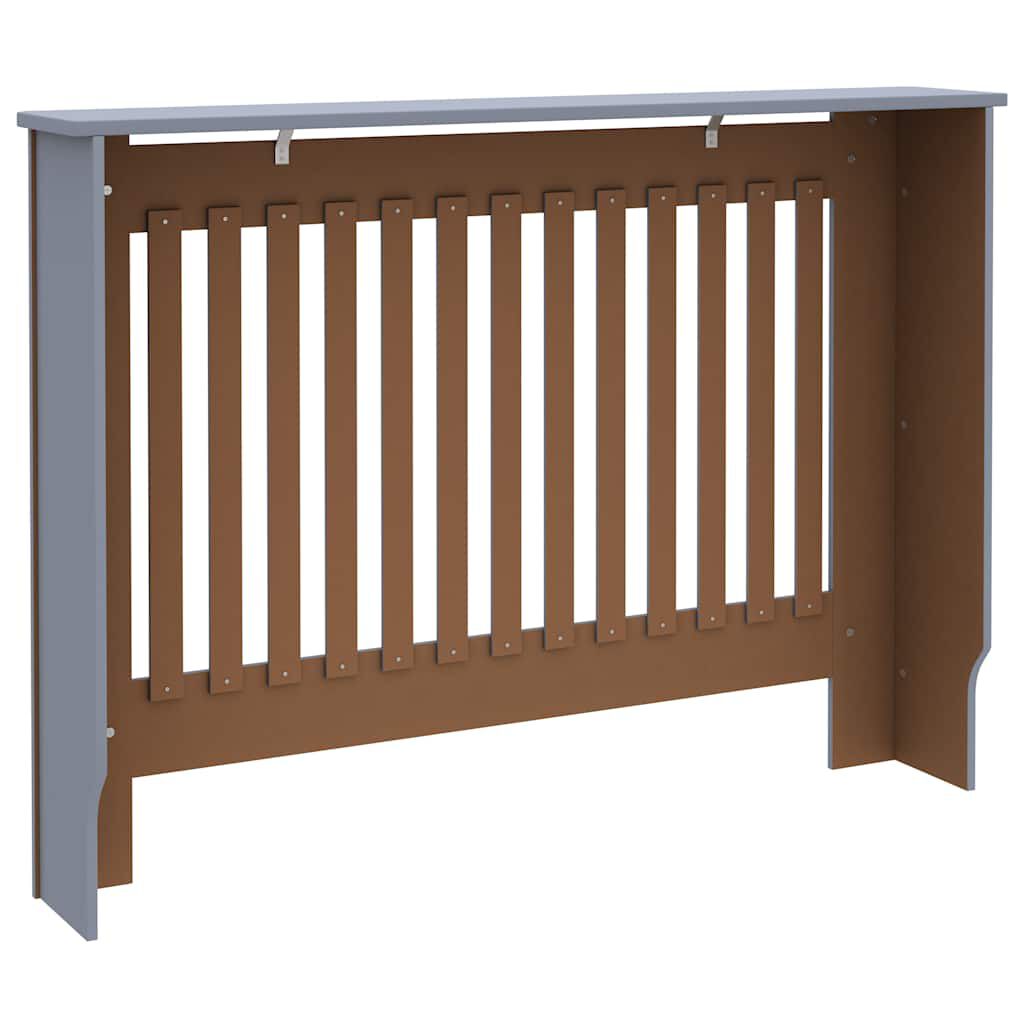 vidaXL Κάλυμμα Καλοριφέρ Ανθρακί 112 x 19 x 81,5 εκ. από MDF