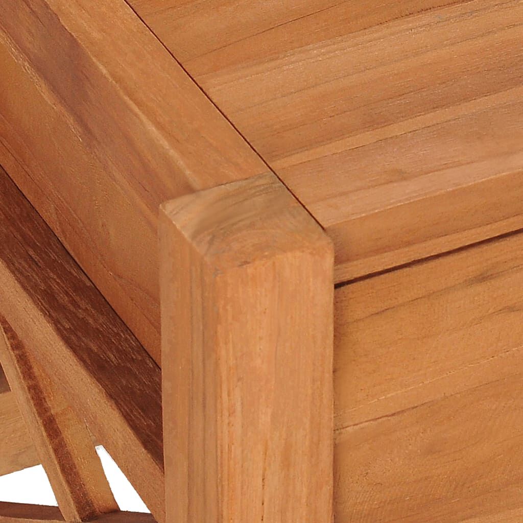 vidaXL Έπιπλο Τηλεόρασης 100 x 40 x 45 εκ. από Ανακυκλωμένο Ξύλο Teak